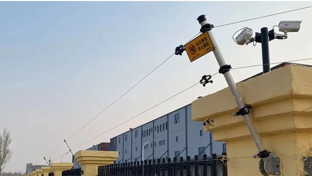 為什么廊坊這個工廠的周界用了兩種安裝方式？